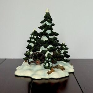 Department/Dept 56 Wagonwheel Pine Grove (52617) w/Box Village‎ Wagon Wheel
